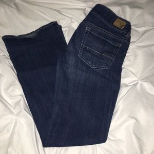 AE flare jeans size 2 short